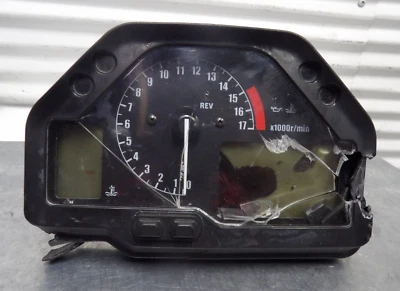 03-04 Honda CBR600RR velocímetro tacômetro rpm mph medidor - danificado 4 peças - Imagem 1 de 4