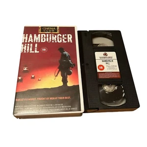 Hamburger Hill - 1991 VHS Video Tape - Original Cinema Club Edition War Film - Picture 1 of 3