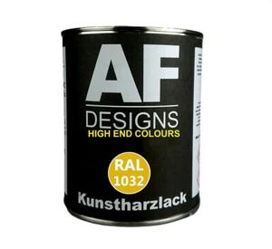1KG Kunstharz Lack Buntlack Kunstharzlack RAL1032 GINSTERGELB glänzend - Bild 1 von 1