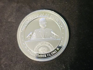 Moneda de un dólar de Fiji 2017 moneda JFK - Imagen 1 de 6