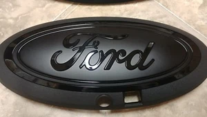 Emblema de parrilla F250 2020-22 frontal mate/negro brillante con opción de cámara - Imagen 1 de 5