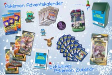 GttG Pokemon Adventskalender 2020 Weinachts-Kalender Kinder Geschenk-Set