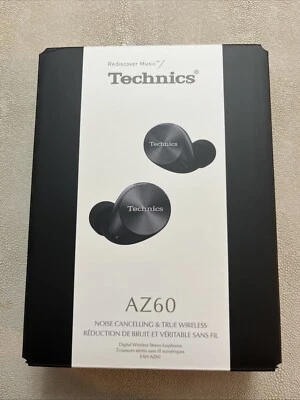 Technics EAHAZ60K In Ear Bluetooth Headphones - Black - Image 1 of 4