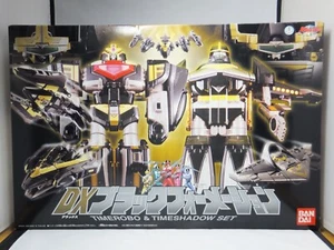 Power Rangers Time Force TIMERANGER DX BLACK FORMATION Timerobo & Timeshadow Set - Picture 1 of 3