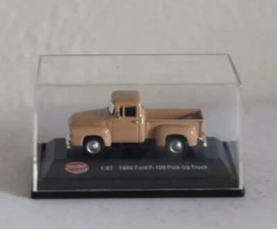 Model Power Minis - Ford F- 100 Pick Up - (schwarz) - Modelauto in Box - 1:87 - Bild 1 von 2