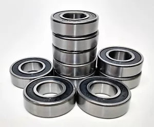 Stck-10 6204-2RS C3 doppelt abgedichtetes Lager 20 x 47 x 14 mm ABEC1 - Bild 1 von 3