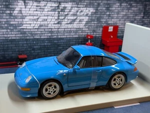 1/18 UT Porsche 911 993 RS Riviera Blue RARE - Picture 1 of 8