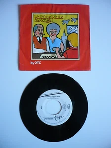XTC Making Plans For Nigel 7" Vinyl US 1979 Virgin Promo Demo Double A Single - Imagen 1 de 9