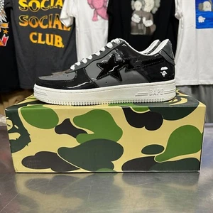 Bape Bapesta niedrige Farbkombination schwarz Kombi Größe 9,5 - Bild 1 von 5