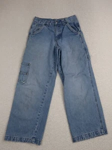 Wrangler Women's Jeans Size 24x23 Straight Mid Rise Carpenter Light Wash ATG - Picture 1 of 7