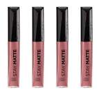 4-pack Rimmel London Stay Matte Lip Liquid, Pink Bliss #100 0.21 oz Color New