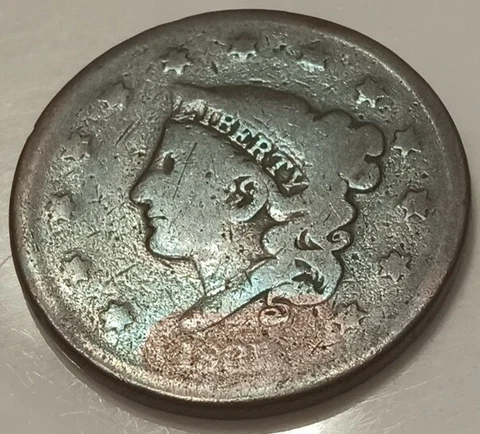 1835 Coronet Head Large Cent (Head Of 1836) Cover