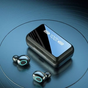 R11 TWS Bluetooth Earbuds, Wireless In-Ear with LED Display & Noise Reduction - Picture 1 of 12