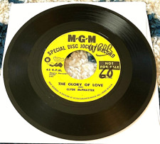 Clyde McPhatter: The Glory of Love/Take a Step 45 MGM promo R&B VG HEAR