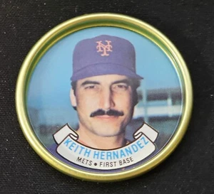 1987 Topps Baseball Münze #36 Keith Hernandez Mets - Bild 1 von 2