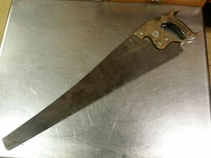 Vintage 26" Disston K5 Keystone Defender Hand Saw, USA - Picture 1 of 8