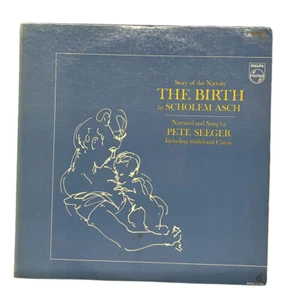 1963 PETE SEEGER Sings/Narrates The Birth Scholem Asch W/L Promo 2 LP Booklet NM - Picture 1 of 3