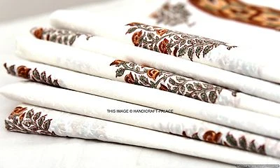 Indian Cotton Floral Natural Dress Making Fabric Home Decor Fabric Sewing Craft - Image 1 of 2