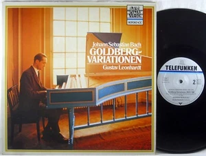 TELEFUNKEN 1984 JS Bach GUSTAV LEONHARDT Goldberg Variations 6.41198 NM - Bild 1 von 4