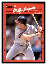 1990 Donruss #94 WALLY JOYNER California Angels ~F4P