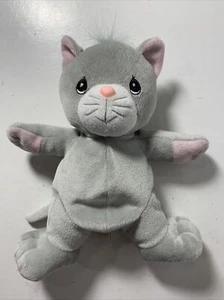 Precious Moments Tender Tails Grey Cat Enesco - Picture 1 of 4