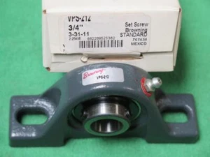 COJINETE BLOQUE ALMOHADA 2 PERNOS MARRÓN VPS-212 3/4" DIÁMETRO HIERRO FUNDIDO 5 L x 2-17/64 H - Imagen 1 de 1