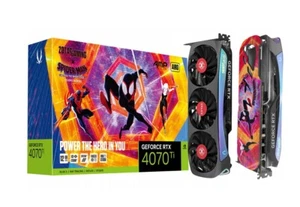ZOTAC GeForce RTX 4070Ti AMP AIRO SPIDERMAN - Picture 1 of 7