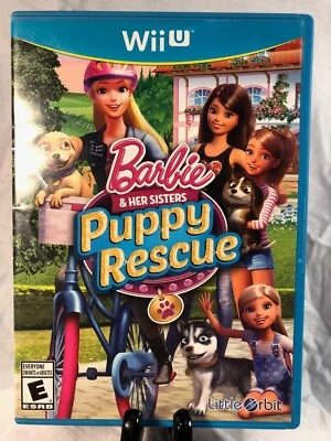 Barbie & Her Sisters Puppy Rescue (Nintendo Wii U, 2015) Tested & Working - Image 1 of 4