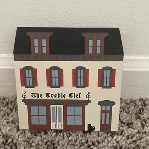 Vintage Cats Meow The Treble Clef 1991 Series IX Decorative Collectible - Picture 1 of 2