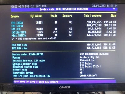 wd wd500aakx 500gb scheda elettronica per recupero dati swap bios - Immagine 1 di 4