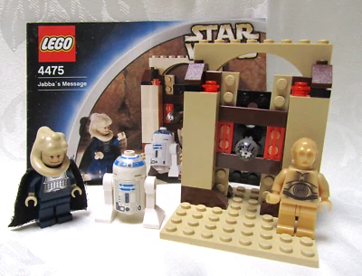 VINTAGE LEGO STAR WARS  4475 JABBA'S MESSAGE 2003 RETIRED USED - Image 1 of 4