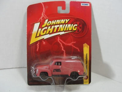 Johnny Lightning Lightning Lightning Strike 1950 Chevy Panel Entrega JL23 TOMY 1:64 ROJO Foto 1 de 3