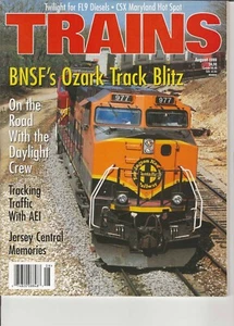TRAINS MAGAZINES 1999 12 MONTHS ALL ISSUES - Picture 1 of 12