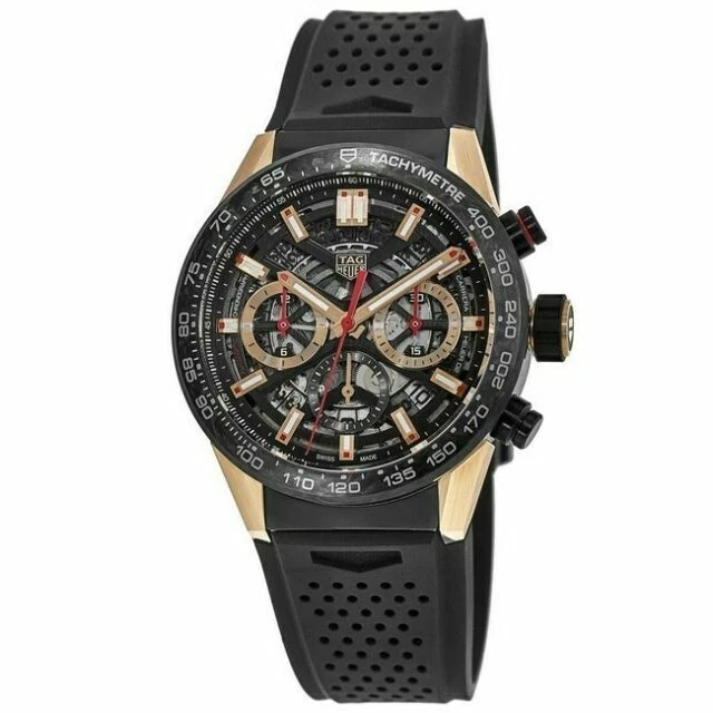 TAG Heuer Carrera Men's Black Watch - CBG2052.FT6143