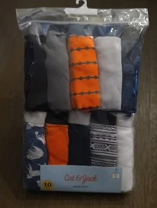 NEW BOYS CAT & JACK 10 PACK BOXER BRIEFS UNDERWEAR SIZE XL 16 - Picture 1 of 6