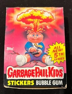 1986 Topps Garbage Pail Kids 5th Series Box 48 Sealed Wax Packs *Neu* - Bild 1 von 3