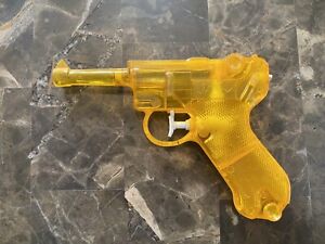 1950’s Vintage Park Plastics Lud 49 Luger Toy Dart Gun Hard Plastic Orange USA
