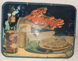 Vtg Antique Metal Berghoff Beer Fort Wayne Ind Tax Paid Internal Revenue Law - Picture 1 of 15