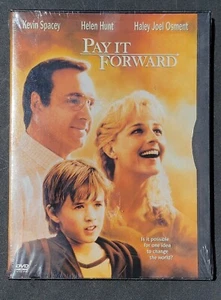 Pay It Forward DVD PG 13 Helen Hunt Kevin Spacey Haley Joel Osment New - Picture 1 of 2