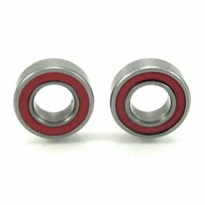 Rodamientos de bolas de cerámica de precisión TRB 3/16x3/8x1/8 sellado rojo (2) - Imagen 1 de 3
