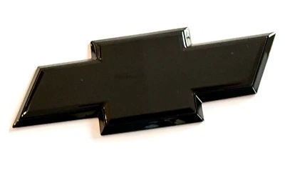 Black Rear Tailgate Bowtie Emblem Badge For 07-14 Silverado 1500 2500H avalanche - Image 1 of 2