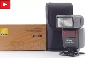 【Near MINT in BOX CASE】 Nikon Speedlight SB-600 Shoe Mount Flash from JAPAN - Picture 1 of 9