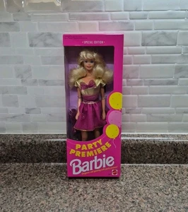 Mattel Party Premiere Barbie Special Edition Doll (#2001, 1992) - Picture 1 of 9