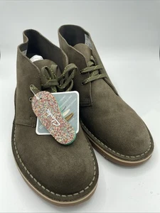 Clarks Men’s Bushacre 3 Chukka Boot, Dark Green Suede, Size 9 US - Picture 1 of 6