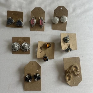 Ohrclips Vintage 8er Set - Bild 1 von 10