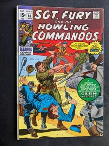 Marvel Sgt. Fury and His Howling Commandos Vol. 1 # 86 Regular Cover Apr '71 (VF - Picture 1 of 3