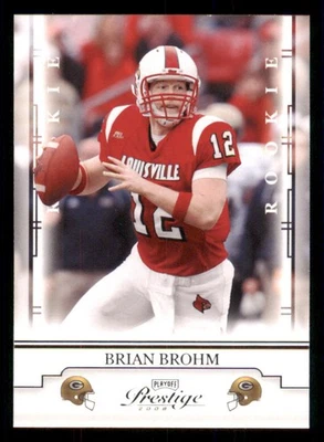 2008 Playoff Prestige #113 Brian Brohm RC - Image 1 of 2