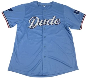Texas Rangers Trikot Erwachsene Large blau Dude perfektes Motiv Nachttrikot 2024 - Bild 1 von 24