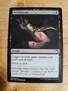 MTG Bladebrand # 087 Innistrad Midnight Hunt - Picture 1 of 2