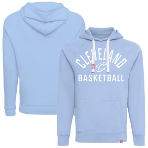 Unisex Sportiqe Azul Claro Cleveland Cavaliers Olsen Tri-Mezcla Pullover Sudadera con Capucha - Imagen 1 de 3